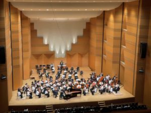 With Kamakura Symphony Orchestra, Ayano Yoshizaki (conductor)