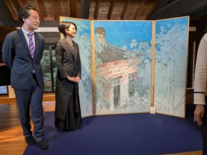 Live performance with Mariko Miyashita, Japanese painter