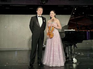 On-board concerts with Mai Suzuki (violin) 